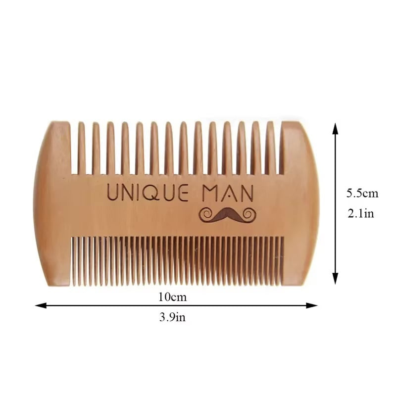 The Man’s hair and beard comb